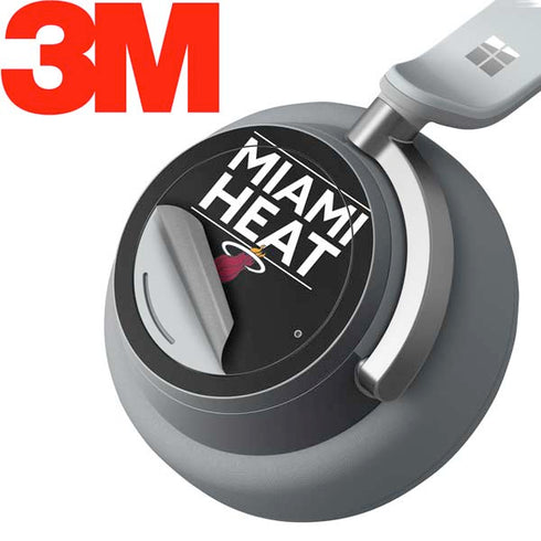 NBA Miami Heat Standard - Black Surface Headphones Skin